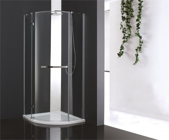 BERGAMO-W-R-1-100-ARCO-C-Cr-L-IV Душевой уголок BERGAMO-W-R-1-100-ARCO-C-Cr-L-IV - фото 100996