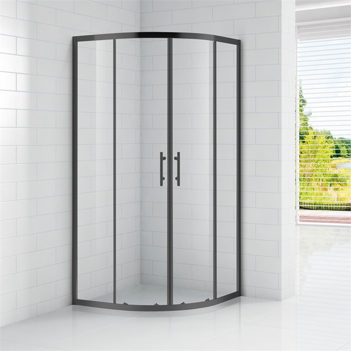ECO-O-R-2-90-C-NERO Душевой уголок ECO-O-R-2-90-C-NERO - фото 101800