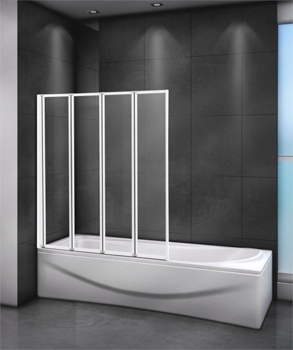 RELAX-V-4-100/140-C-Bi Шторка на ванну RELAX-V-4-100/140-C-Bi - фото 117316