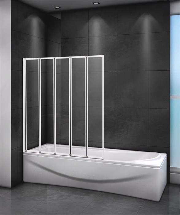 RELAX-V-5-120/140-P-Bi-R Шторка на ванну RELAX-V-5-120/140-P-Bi-R - фото 117324