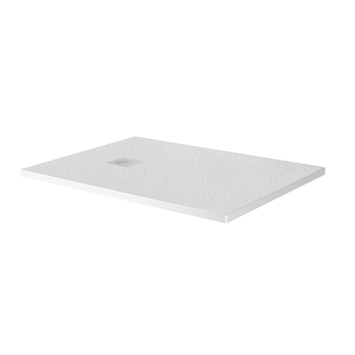 Душевой поддон из искусственного мрамора в комплекте с сифоном BelBagno UNO TRAY-MR-UNO-AH-120/80-35-W-BO TRAY-MR-UNO-AH-120/80-35-W-BO - фото 123982