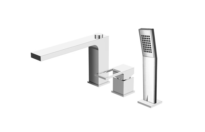 Смеситель на борт ванны BelBagno ROMANO ROM-BVD-CRM ROM-BVD-CRM - фото 126982