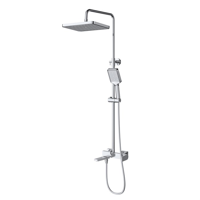 Душевая стойка со смесителем и изливом BelBagno ARDENTE-VSCM-CRM ARDENTE-VSCM-CRM - фото 127072