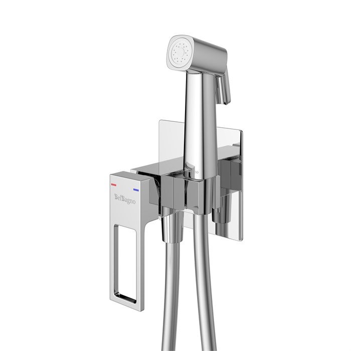 Гигенический душ со смесителем BelBagno LUC-HGN-CRM LUC-HGN-CRM - фото 127085