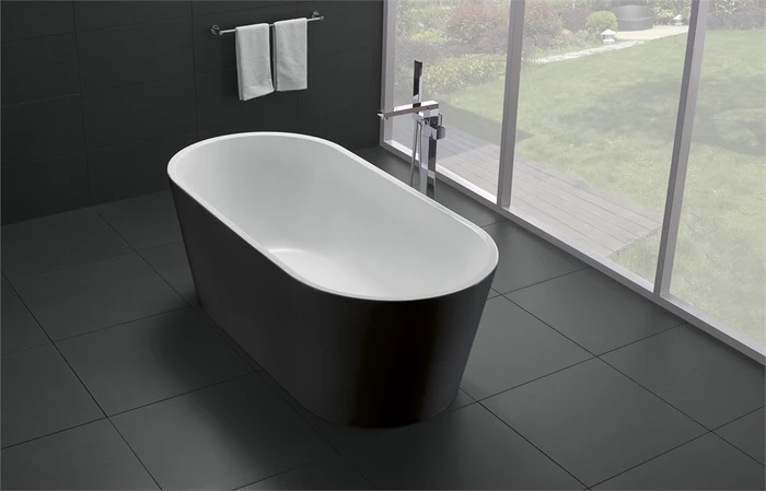 Акриловая ванна BelBagno BB71-1800-NERO-W0 BB71-1800-NERO-W0