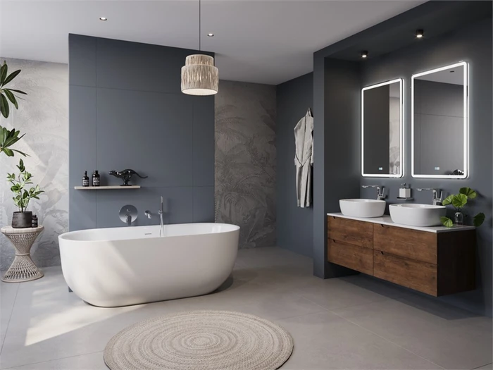 Акриловая ванна BELBAGNO BB706-1800-800 BB706-1800-800