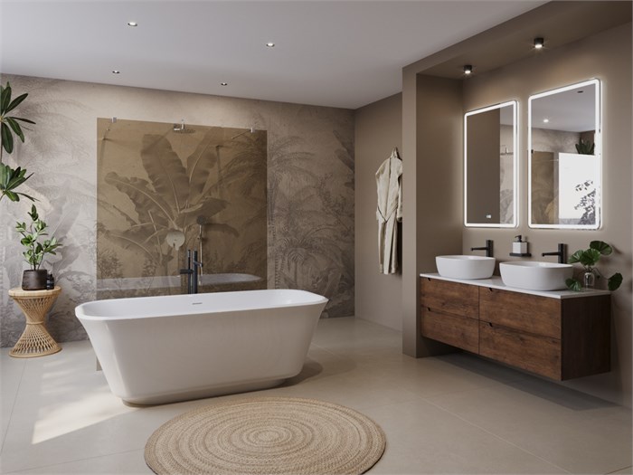 Акриловая ванна BELBAGNO DUE BB702-1700-800-K BB702-1700-800-K - фото 128579