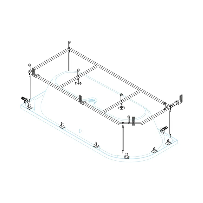Металлический каркас METAURO CORNER-MF METAURO CORNER-MF