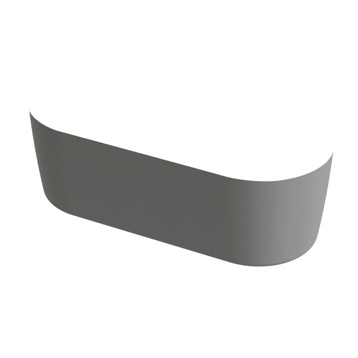 Передняя панель для акриловой ванны METAURO-Central-180-SCR-GRIGIO, 180x5x40 METAURO-Central-180-SCR-GRIGIO