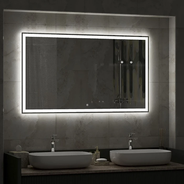 Зеркало Mercury LED 1000x700 ЗЛП624