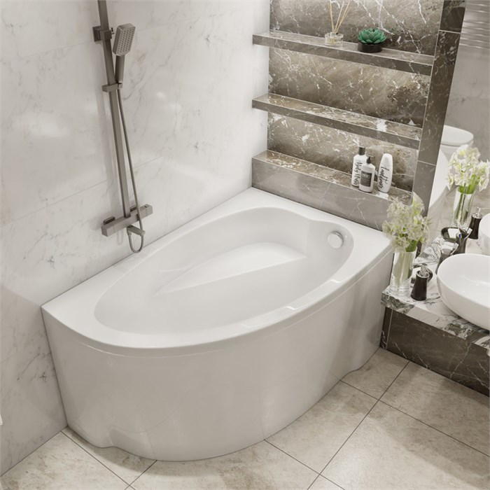 Комплект Акриловая ванна TIMO IVA1595R 150*95*70+Каркас + Слив-перелив+Гидромассаж 6 форсунок+Гидромассаж спины 3 форсунки+Хромотерапия IVA1595R-KTIVA15-SPV1505-T-CM-T-BM-T-CT - фото 132527