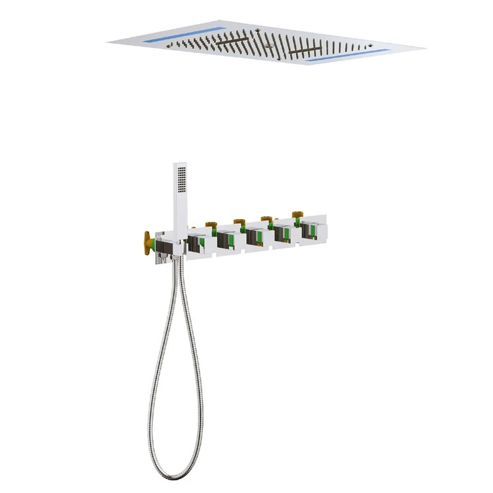 Душевая система встроенная с термостатом Timo Petruma хром (SX-5229/00SM) SX-5229/00SM