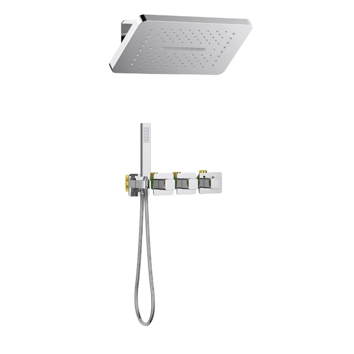 Душевая система встроенная с термостатом Timo Petruma хром (SX-5249/00SM) SX-5249/00SM