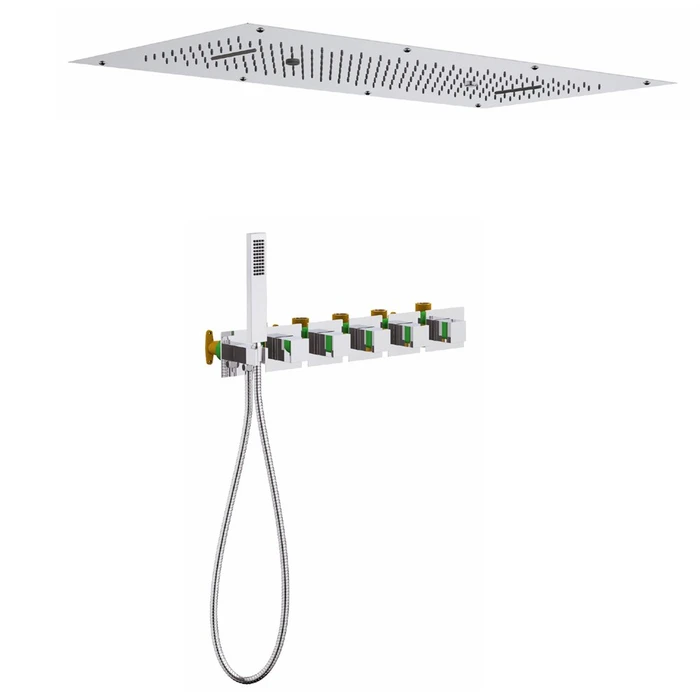 Душевая система встроенная с термостатом Timo Petruma хром (SX-5329/00SM) SX-5329/00SM