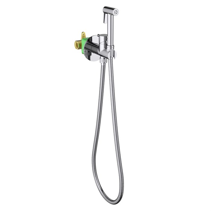 Смеситель встроенный с гигиеническим душем Timo Saona 2337/00SM хром 2337/00SM - фото 135249
