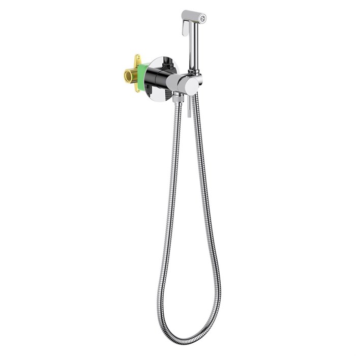 Смеситель встроенный с гигиеническим душем Timo Saona 2338/00SM хром 2338/00SM - фото 135272