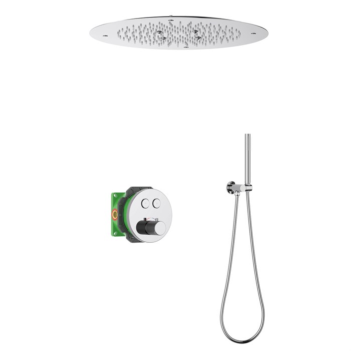 Душевая система встроенная с термостатом Timo Saona SX-2370/00SM хром SX-2370/00SM - фото 135708