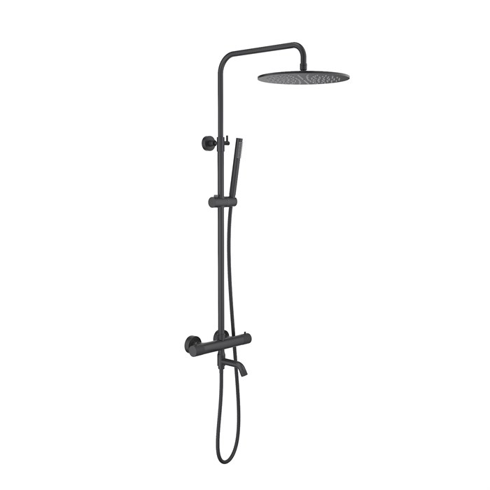 Душевая система с термостатом Timo Saona SX-2380/03 черный SX-2380/03 - фото 135758