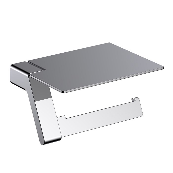 Бумагодержатель с полкой для телефона Timo Selene 10043/00 хром 10043/00 - фото 135841