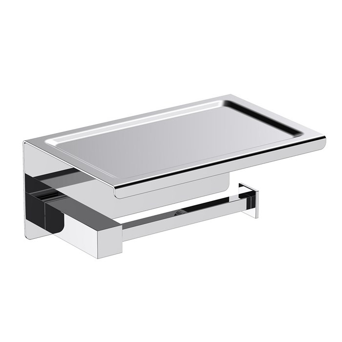 Бумагодержатель с полкой для телефона Timo Selene 10044/00 хром 10044/00 - фото 135844