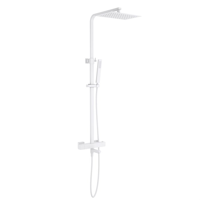 Душевая система с термостатом Timo Tetra-thermo SX-0169/16 белый матовый SX-0169/16 - фото 136892