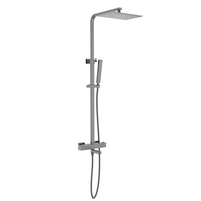 Душевая система с термостатом Timo Tetra-thermo SX-0169/18 черное золото SX-0169/18 - фото 136906
