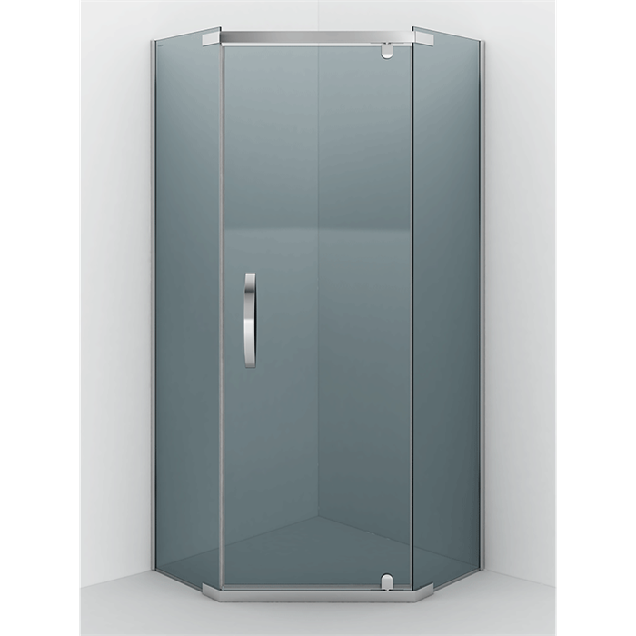 Душевой уголок ALEX BAITLER 2 серия AB245-100 тонированное стекло AB245-100 - фото 137567