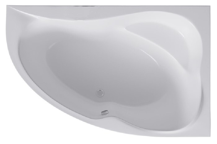 Ванна акриловая ALEX BAITLER LADOGA R 170*110  белая LADOGA R 170*110 - фото 137622