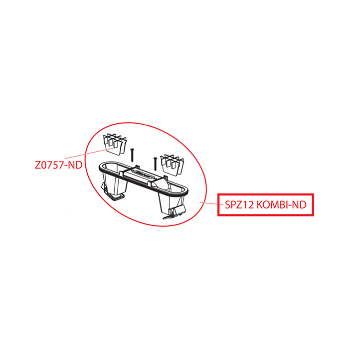 Alcaplast  Комбинированный гидрозатвор для APZ12  SPZ12 KOMBI-ND SPZ12 KOMBI-ND - фото 138138