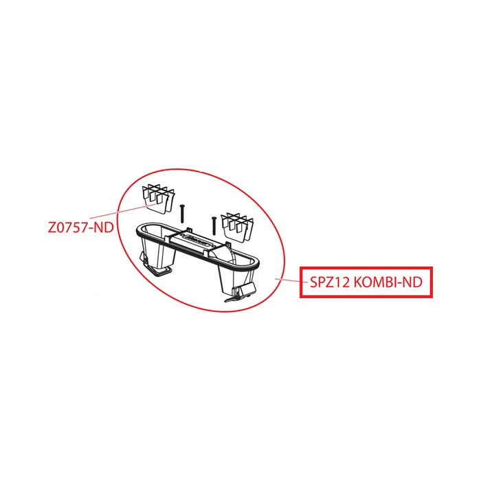 Alcaplast  Комбинированный гидрозатвор для APZ12  SPZ12 KOMBI-ND SPZ12 KOMBI-ND