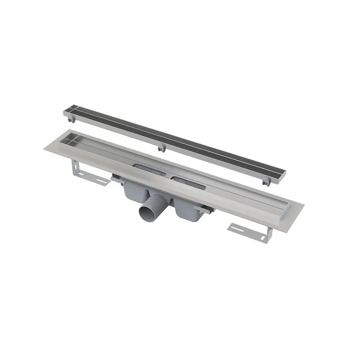 Alcaplast  APZ7 Floor Водоотводящий желоб с порогами для решетки под кладку плитки  APZ7-FLOOR-300 APZ7-FLOOR-300