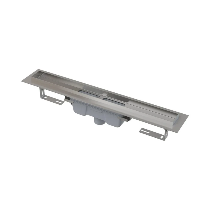 Alcaplast  APZ6 Professional Водоотводящий желоб с порогами для цельной решетки вертикальный слив, 1050 мм  APZ1006S-1050 APZ1006S-1050