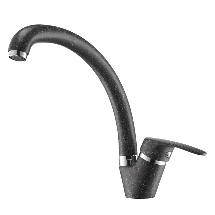 Смеситель AQUATON Нимо Графит 1AX002FCXX210 - фото 144959