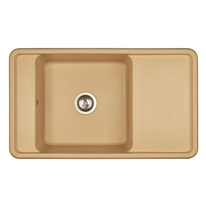Кухонная мойка AQUATON Беллис 87 Латте 1A724832BS260 - фото 145499