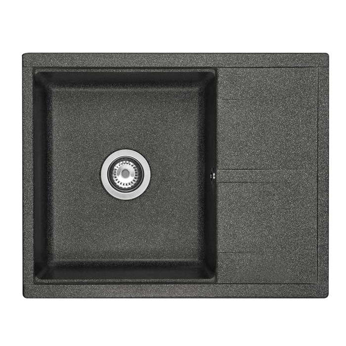 Кухонная мойка AQUATON Делия 65 Графит 1A718632DE210 - фото 145729