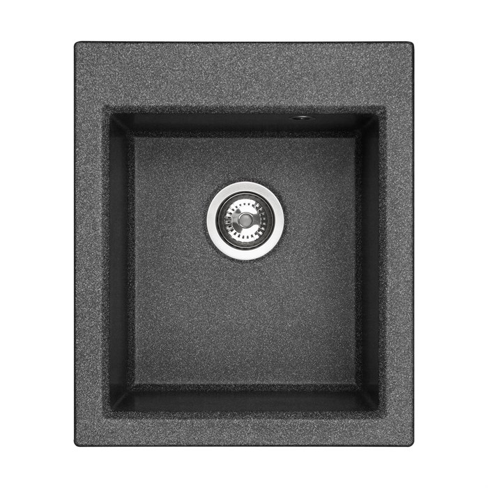 Кухонная мойка AQUATON Линеа 43 Графит 1A732932LW210 - фото 145899