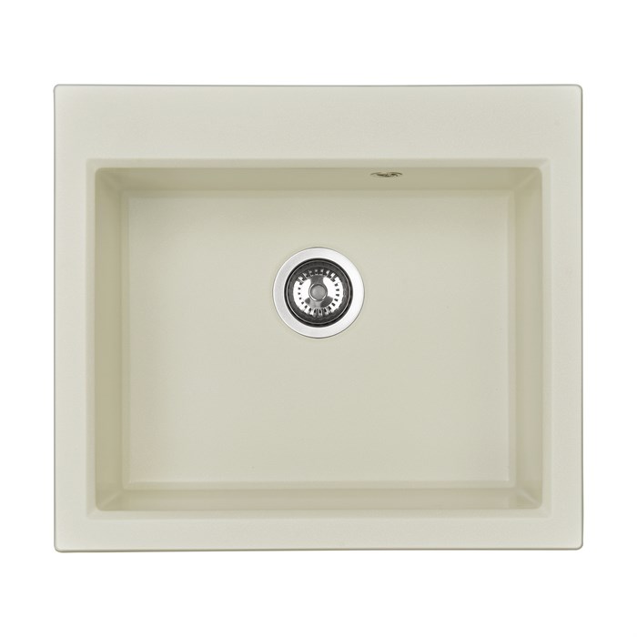 Кухонная мойка AQUATON Линеа 58 Жемчуг 1A733032LW240 - фото 145932