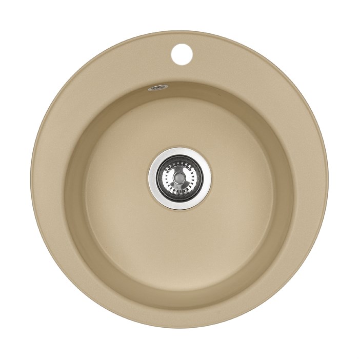 Мойка кухонная Шелли 50 латте Aquaton 1A734732SS260 - фото 146059