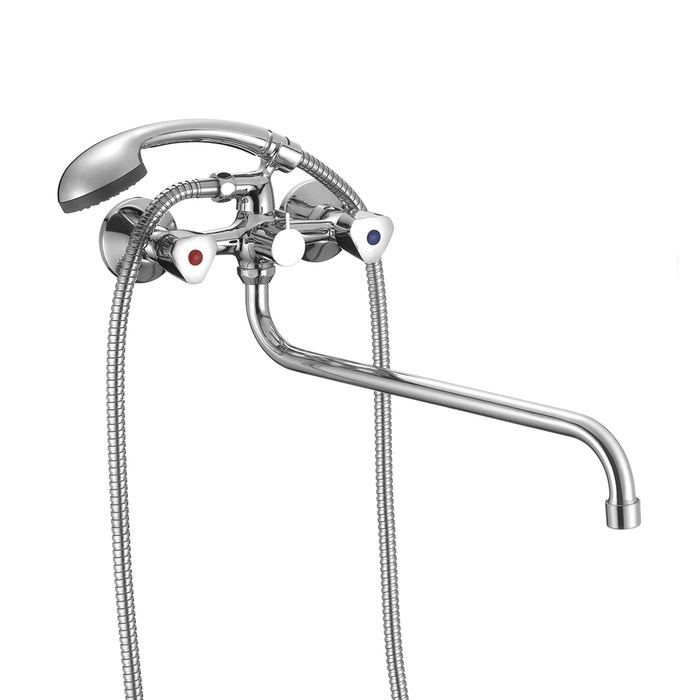 Смеситель для ванны с длинным изливом Milardo Tring (TRISB02M10) TRISB02M10 - фото 146500