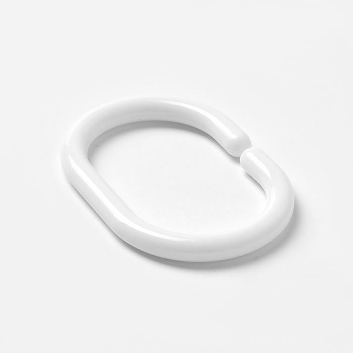 Набор колец для шторы в ванную комнату IDDIS Rings (RID011P) RID011P - фото 146547