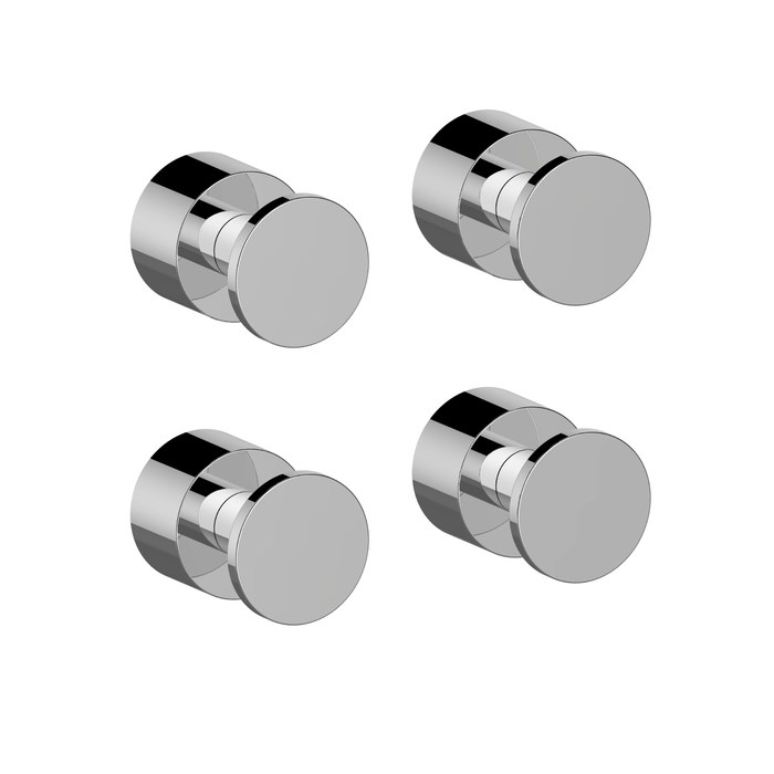 Комплект крючков 4 шт. хром IDDIS (HOK4SC0i41) HOK4SC0i41 - фото 146582