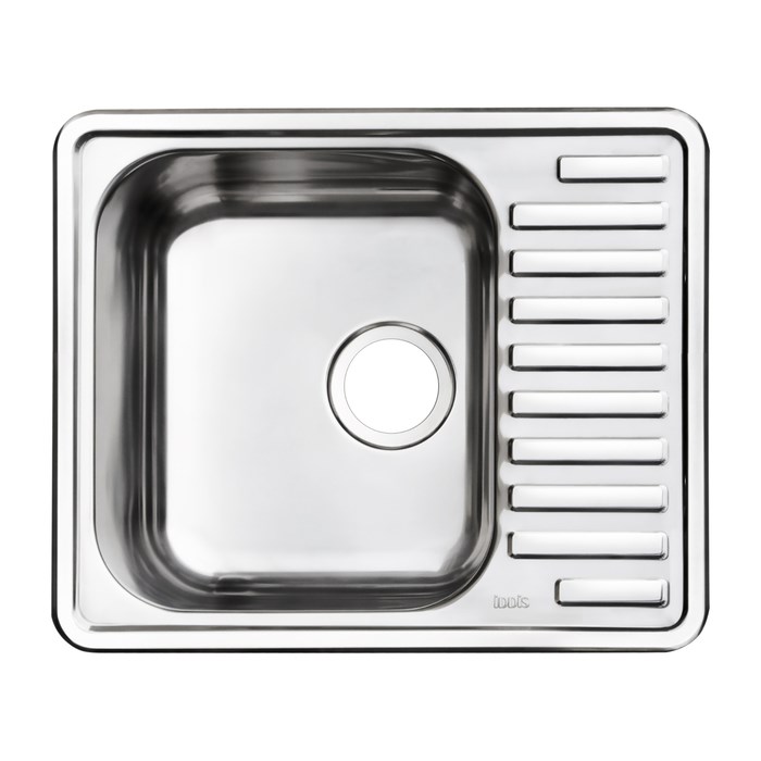 Мойка кухонная IDDIS 585*485 Strit S (STR58SDi77) STR58SDi77 - фото 146907
