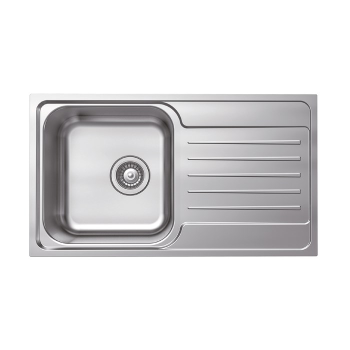 Мойка IDDIS нерж. сталь, шелк, с крылом 780*440*180 Sound (SND78SDi77) SND78SDi77 - фото 146958
