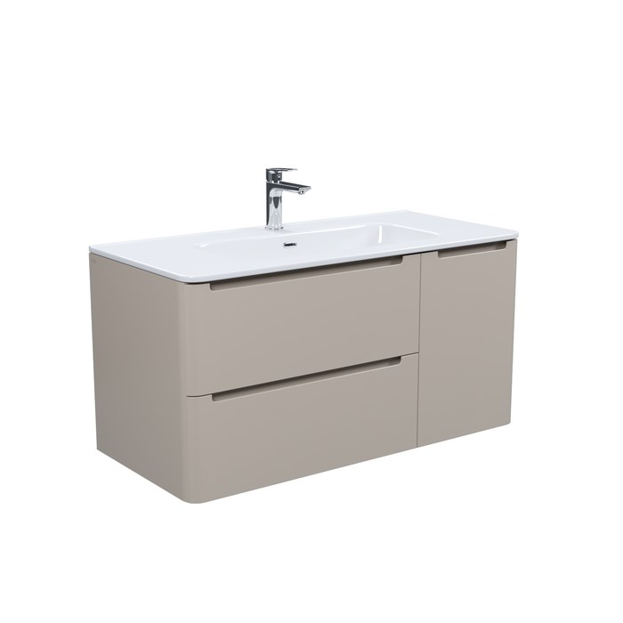 Тумба с умывальником, подвесная, 100 см, капучино, Edifice, IDDIS подходит умыв. 0101000i28 (EDI10C0i95K) EDI10C0i95K - фото 147064