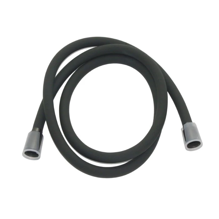 Шланг для душа, графитовый матовый, силиконовый, 2,0м, Optima Home, IDDIS (OPH20GLi19) OPH20GLi19