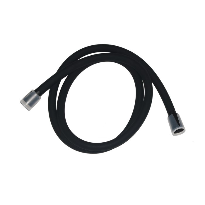 Шланг для душа, черный матовый, силиконовый, 2.0м, Optima Home, IDDIS (OPH20BLi19) OPH20BLi19 - фото 147096