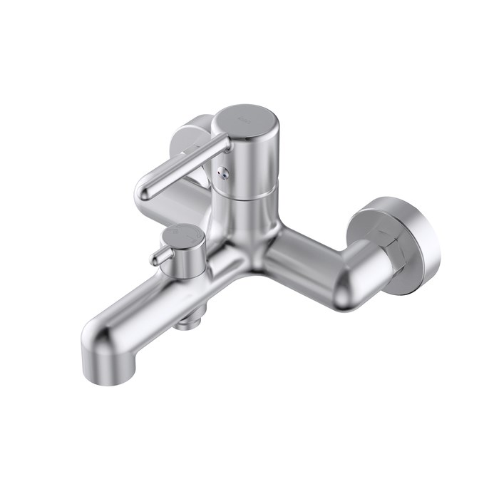 Смеситель для ванны, хром матовый, Aiger, IDDIS (AIGBC00i02WA) AIGBC00i02WA - фото 147116