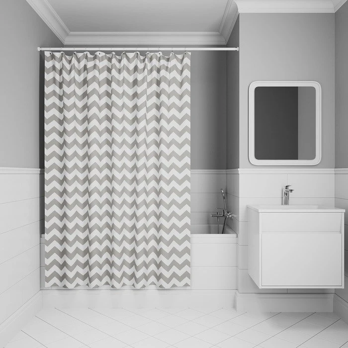 Штора для ванной IDDIS 200x180 см, Полиэстер (BR02P18i11) BR02P18i11