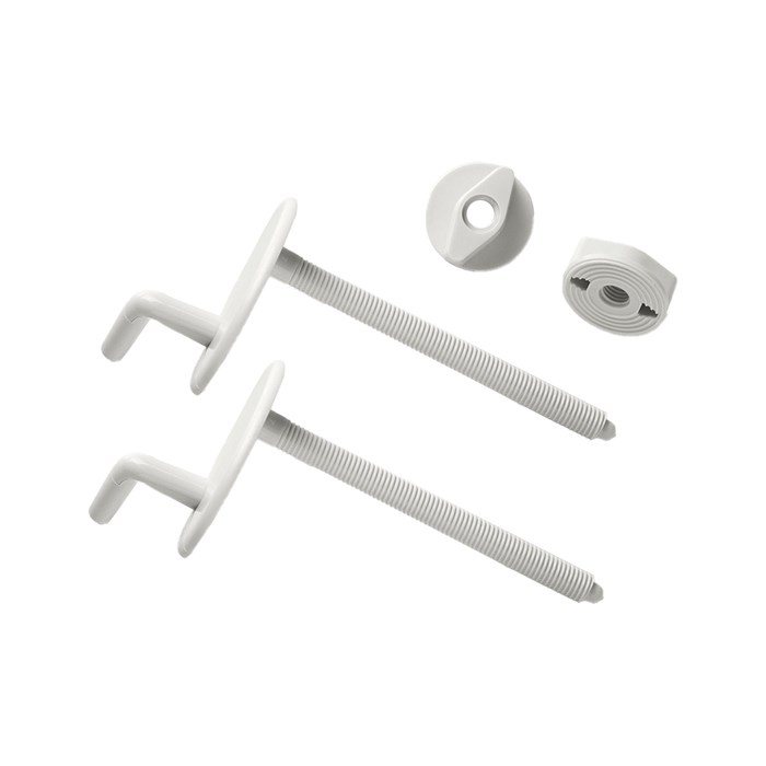 Комплект крепления сиденья IDDIS Optima Home 2 крючка смещенные пластик (937EC201SK) 937EC201SK - фото 147225
