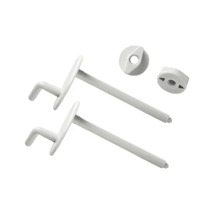 Комплект крепления сиденья IDDIS Optima Home 2 крючка смещенные пластик (937EC201SK) 937EC201SK